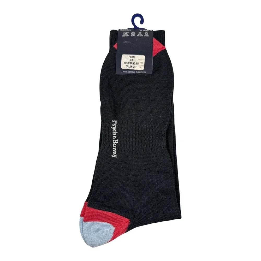Psycho Bunny By‎ Robert Godley Socks  ONE SIZE